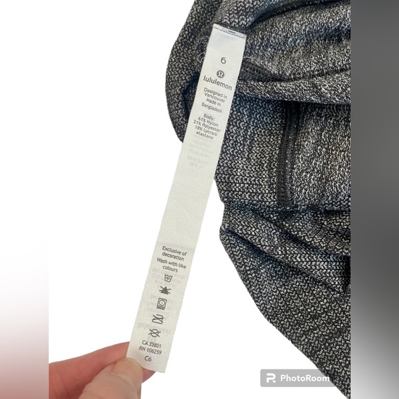 Lululemon Wunder Under Leggings- size 6 - Picture 5 of 5